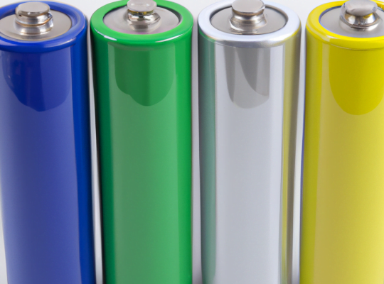 Different kinds of batteries for energy storage and the environmental effects