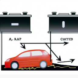What kind of energy is stored in a car battery?