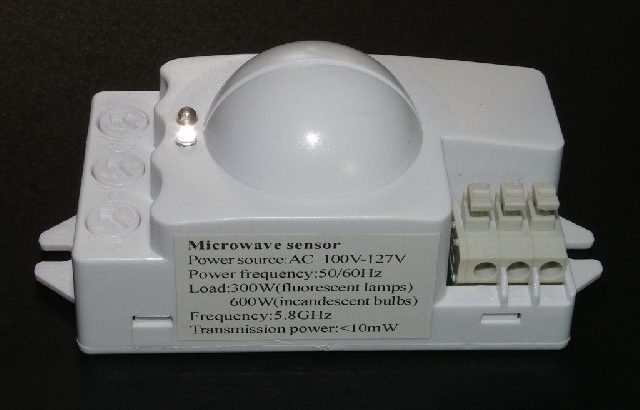 5.8GHz Microwave Radar motion sensor Switch 110V AC
