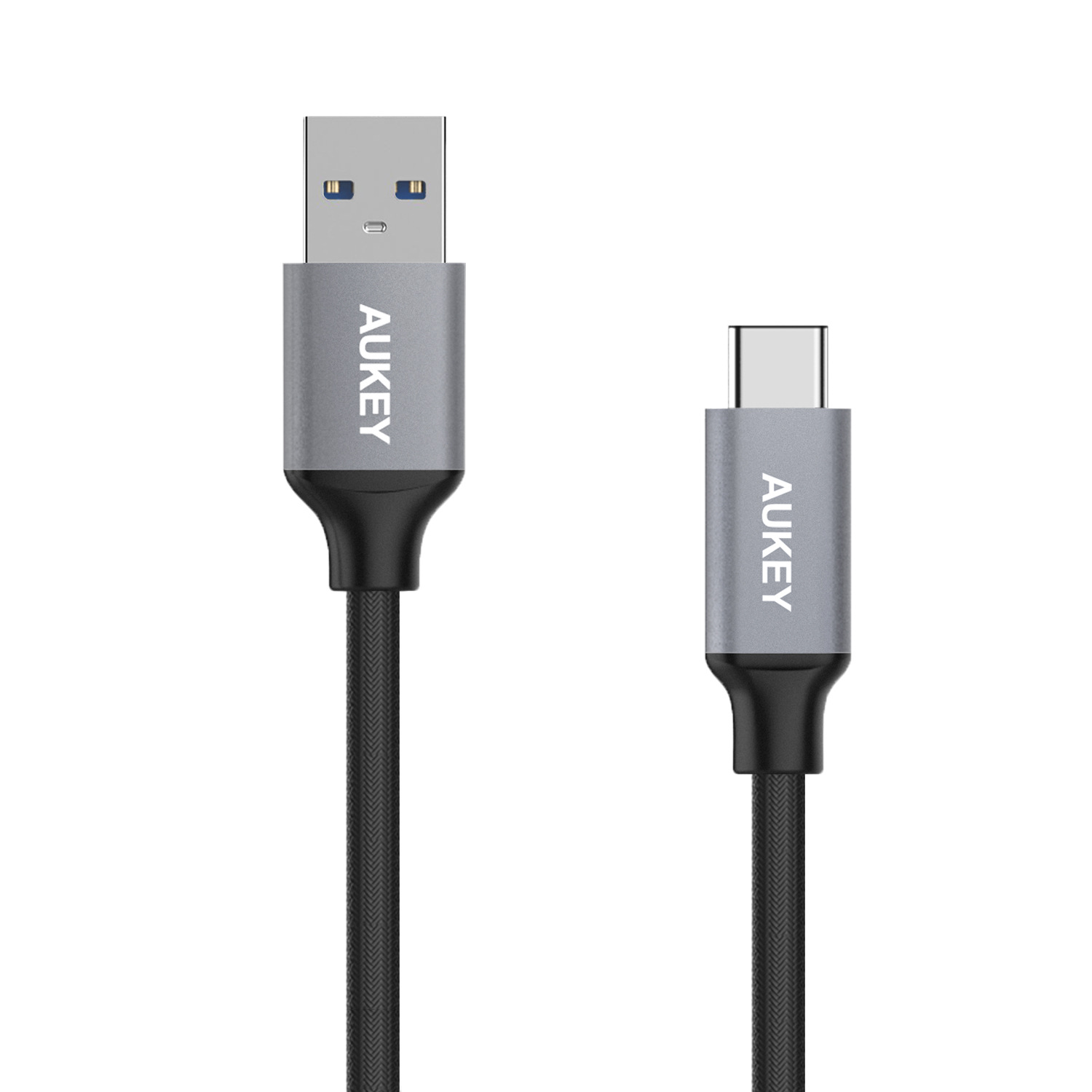 Aukey CB-CD2 USB 3.0 Braided Nylon USB-A to USB-C (Type C)Cable