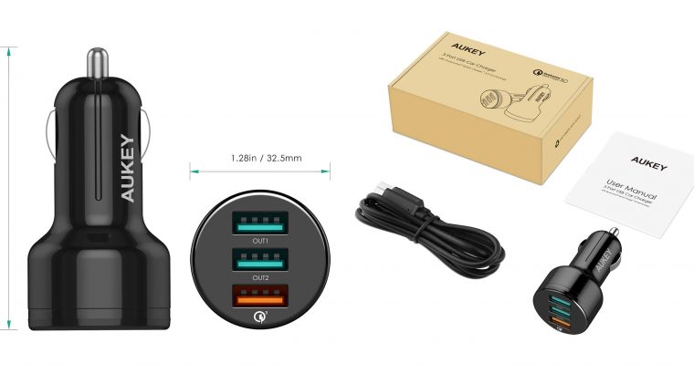 Aukey CC-T11 Charger Free Give away to first 10 Reviewers