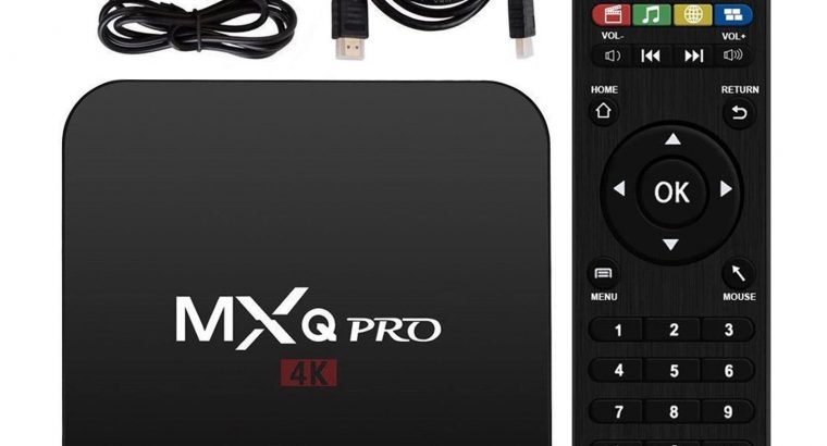 MXQ PRO S905X Quad Core 2+16G Android 7.1 HD 4K Smart TV Box 3D WiFi KODI 17.6 +Backlit keyboard