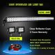 52INCH 1000W Curved LED COMBO beam Light Bar+4″ 18W FLOOD  Work Lamps 4WD SUV