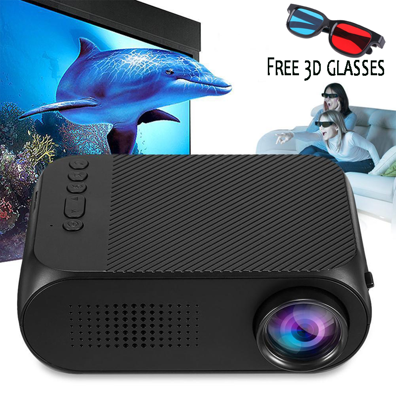 Mini LED Projector 1080P Home Theater Media Player Beamer