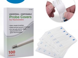 Disposable thermometer probe cover