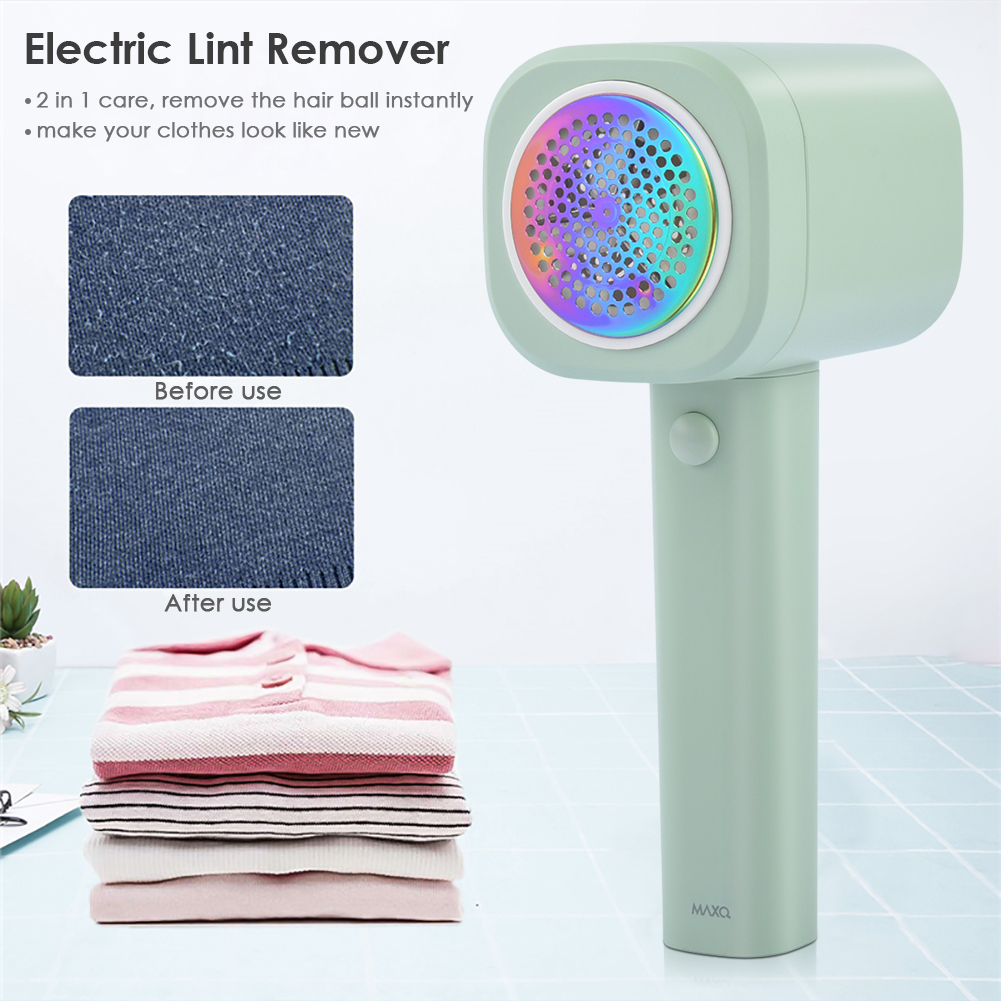 USB rechargeable hair ball trimmer lint remover
