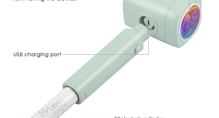 USB rechargeable hair ball trimmer lint remover