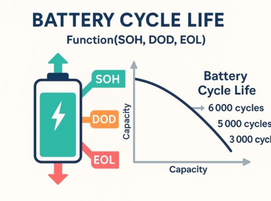 🔋 What Is Battery Cycle Life? Why Different Manufacturers Use Different Standards for SOH, DOD, and EOL