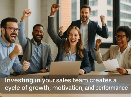 Investing in Sales Boosts Morale, Performance, and Loyalty