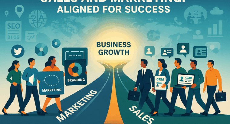 The Role of Marketing People and Sales Team in the Sales and Marketing Department