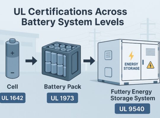 UL Certifications for Battery Systems: A Complete Guide
