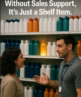 Without Proper Sales Support, Your Product Is Just a Shelf Item